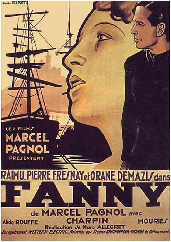 affiche ancienne du film Fanny