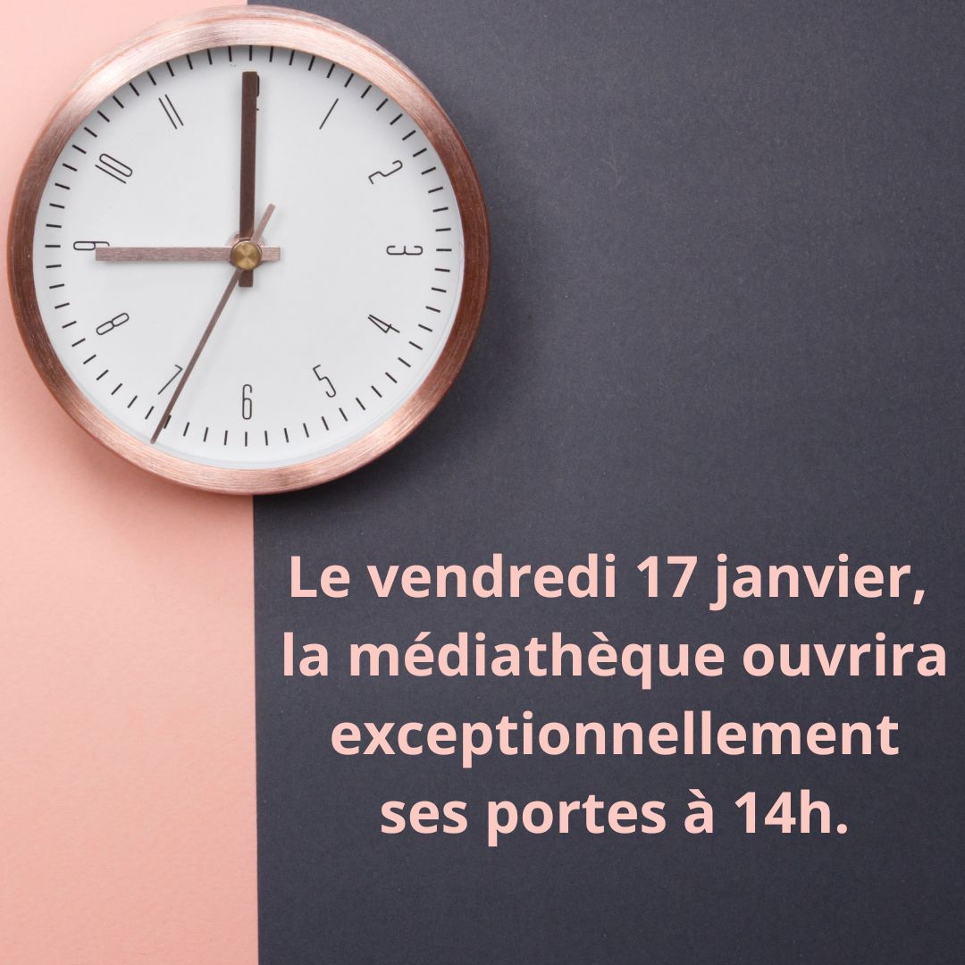 horloge + texte